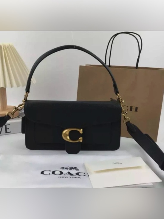 Coach Handbags - COACH 73995 Tabby 26 Shoulder Bag 2Way Crossbody Black Leather